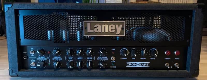 Laney Ironheart 120 Watt Top Verstärker (EVH 5150, Peavy,Marshall) image 1