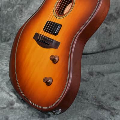 Fender Acoustasonic Standard Jazzmaster Honey Burst w/ FREE Same Day Shipping image 6
