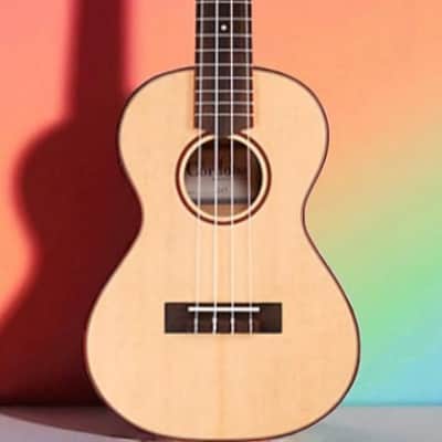 Cordoba 24T Spruce Spalted Maple Tenor Ukulele, Rich Tone & Stunning Looks image 2