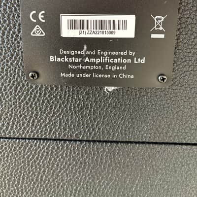 Blackstar STJ212VOC St. James Vertical 2x12" Guitar Speaker Cabinet 2022 - Present - Black electric guitar amplifier speaker image 10