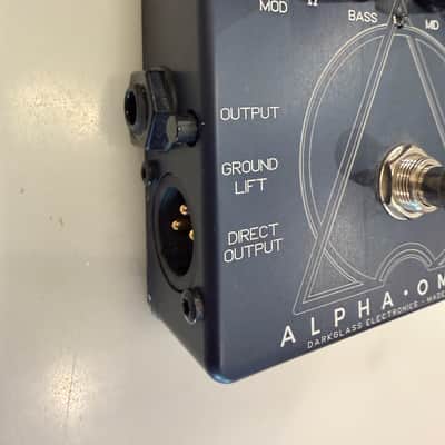 Darkglass Electronics Alpha Omega Bass Preamp 2010s - Blue image 4