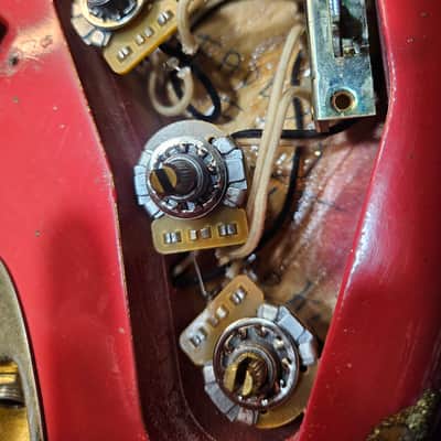 Fender Limited Edition Wildwood 10 Custom Shop 1957 Stratocaster 2017 - Faded Fiesta Red over Gold Sparkle image 17