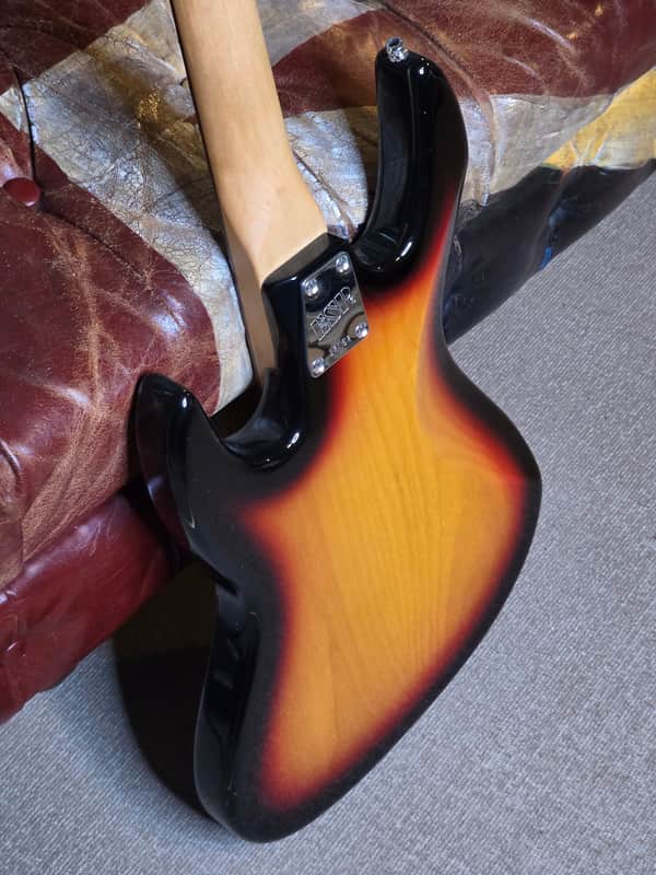ESP Jazz Bass J-Four Sunburst Ex-Artist Studio Pro Bass Guitar MIJ