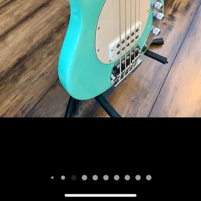 Ernie Ball Music Man Classic StingRay 5 with Rosewood Fretboard 2010 - 2020 - Mint Green image 4