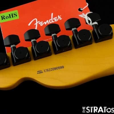 Fender American Professional II Tele NECK & HIPSHOT BLACK LOCKING TUNERS Maple image 6