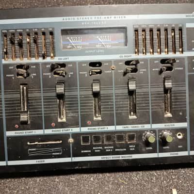 Monacor MPX-7600 SE 1990' - Black SuperDirty but working image 12