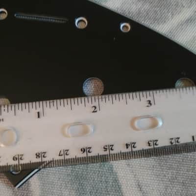 Strat Style Pickguard (Black) (S-S-S) for Electric Guitars image 13
