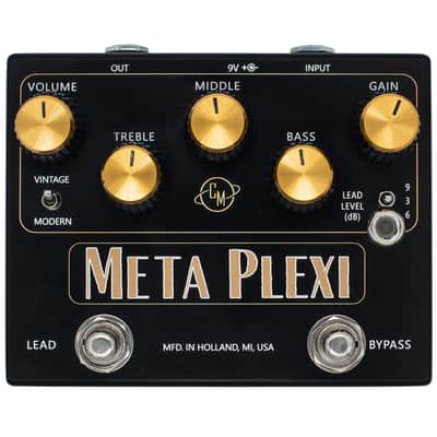 Cusack Music Meta Plexi British Style Distortion and Boost Pedal image 1