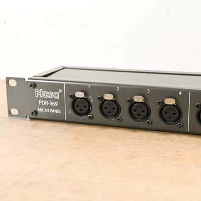 Hosa PDR-369 XLR3F to XLR3M Patch Bay CG015YP image 4