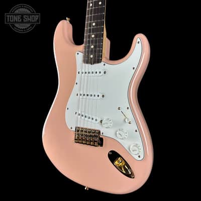 Used 2010 Fender Custom Shop 1960 Strat NOS Shell Pink GH w/Case TSU24135 image 3