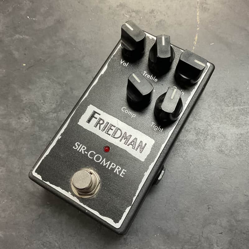 Friedman Sir-Compre Optical Compressor with Overdrive 2010s - Black image 1