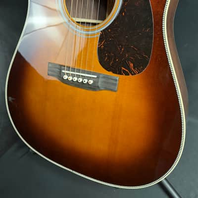 Martin HD-28 (2026) 1933 Ambertone Dreadnought Acoustic Guitar Ambertone Finish w/ Case image 8