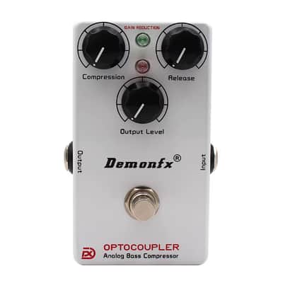Demonfx OPTOCOUPLER COMPRESSOR Bass Effect Pedal Based on OPTO COMP image 1