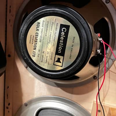 Marshall 1978 1960B 4x12" Straight Guitar Speaker Cabinet filled ROLA Celestions image 13