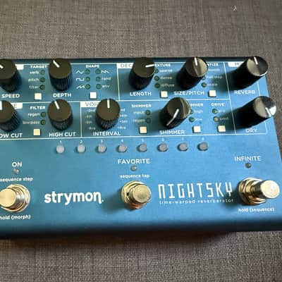 Strymon NightSky Time-Warped Reverberator 2020 - Present - Blue image 1
