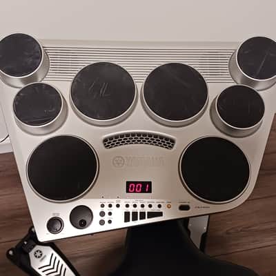 Yamaha DD-65 8-Pad Tabletop Electronic Drum Set with Stand, Throne, Foot Pedals