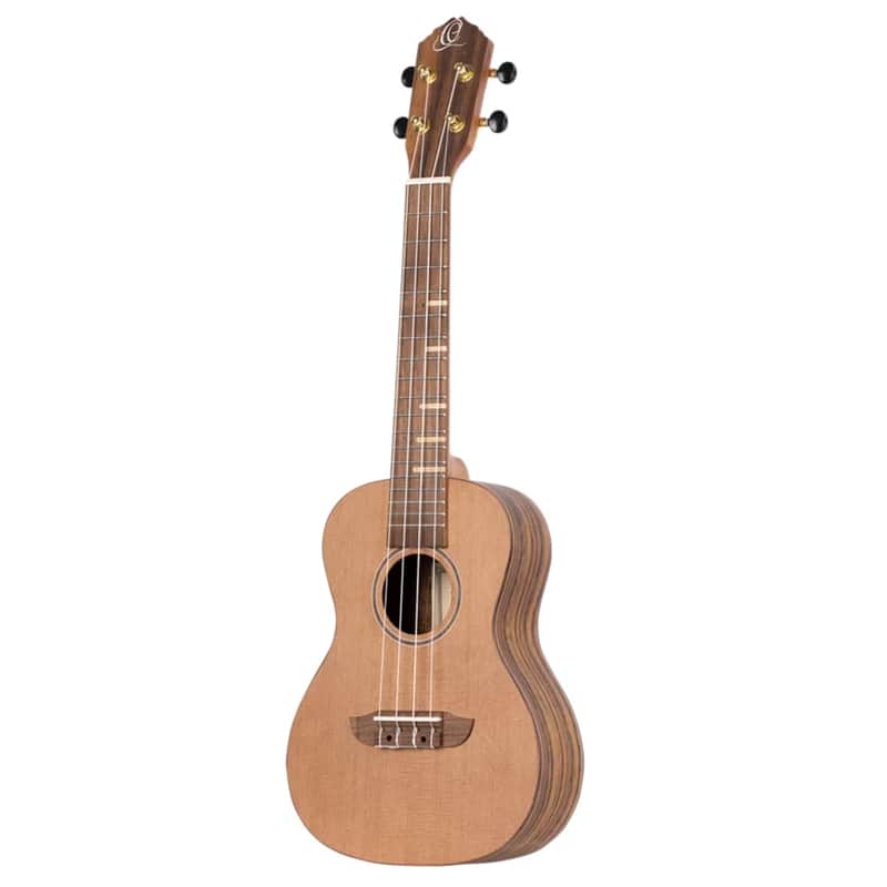 Ortega Timber Series Solid Top Left-Handed Concert Ukulele w/ | Reverb