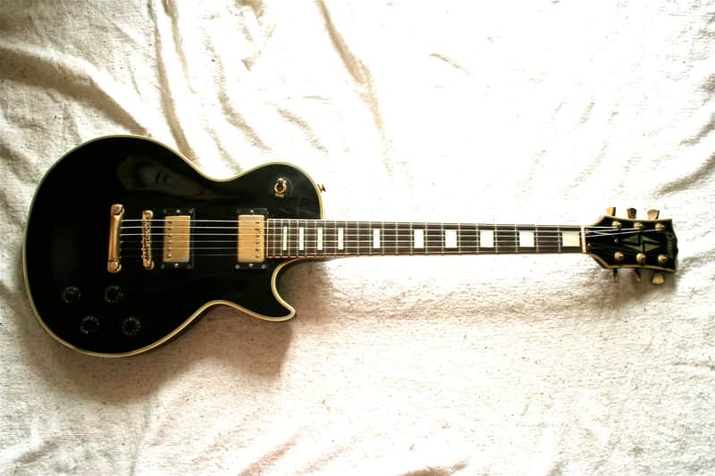 Gession Les Paul Custom 1970's Black | Reverb