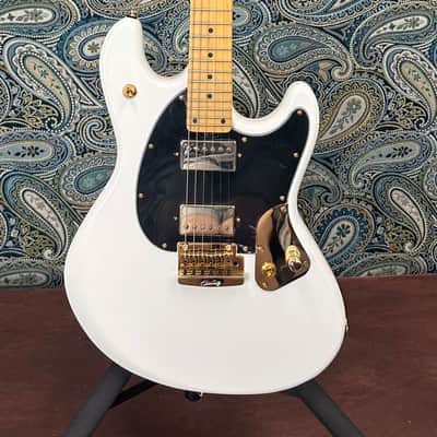 Sterling by Music Man Jared Dines Signature White image 2
