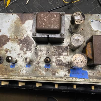 Vintage Bell BE35 Tube Amplifier Guitar Head Serviced and Restored image 3