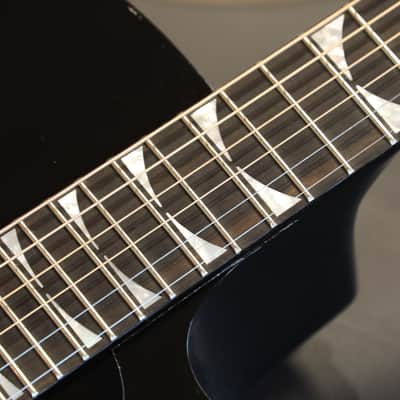 Minty! 2022 Gibson Custom Shop Dave Mustaine Songwriter Acoustic Guitar Black + COA OHSC image 8