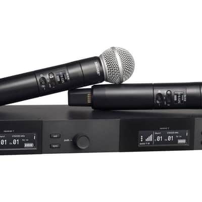 Shure SLXD24D/SM58-J52 Dual SM58 Handheld Wireless Mic System image 1