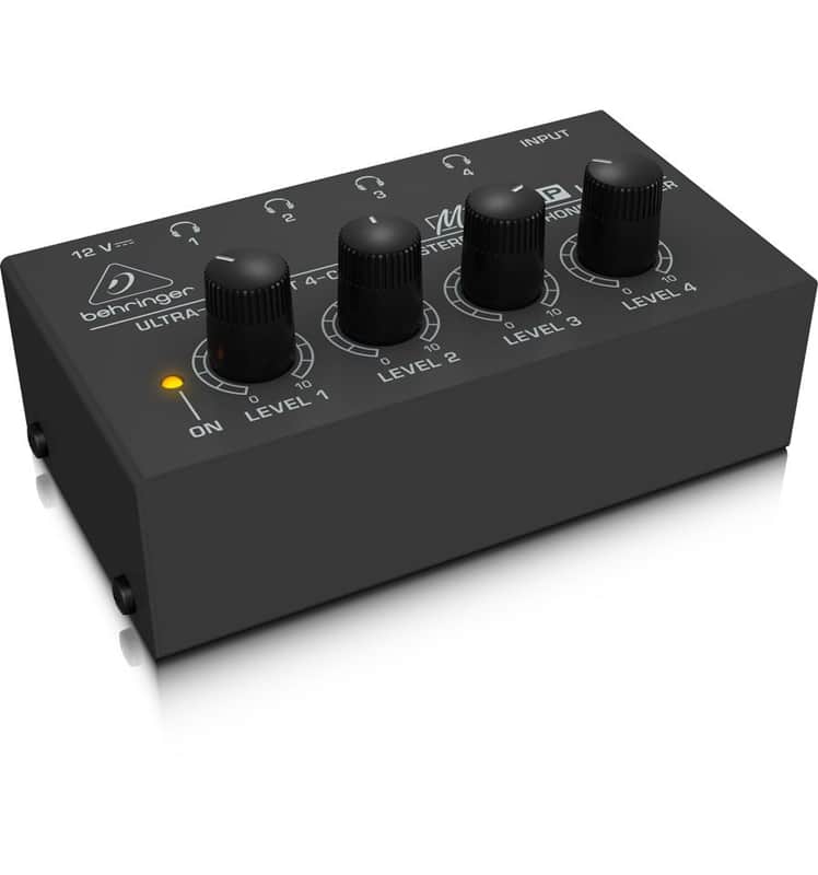 Behringer MicroAMP HA400 4-Channel Headphone Amplifier image 2
