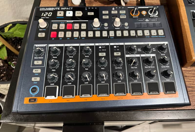 Arturia DrumBrute Impact 2018 - 2021 - Black image 1