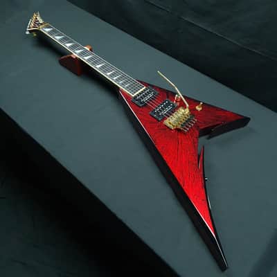 Jackson USA Custom Shop RR24 Rhoads w/ Cut Outs 2005 Red Marble Pablo Santana Masterbuilt NAMM'05 image 13