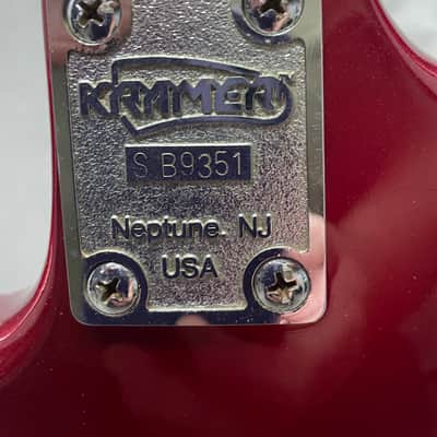 Vintage Kramer Striker 100st - Candy Apple Red image 20