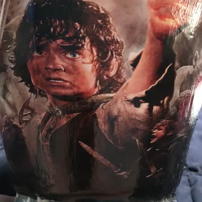 ARTISTIC LORD OF THE RINGS HAND DRUM BY COYOTE ARTS BY TRACY JON POWELL OF UTAH image 4
