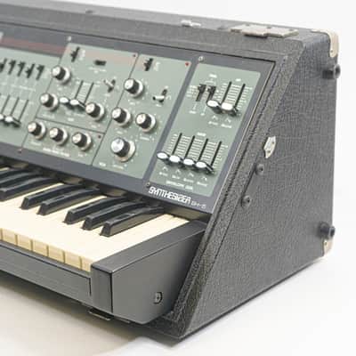 1976 Roland SH-5 44-Key Monophonic Analog Synthesizer with Cover and Manual image 7