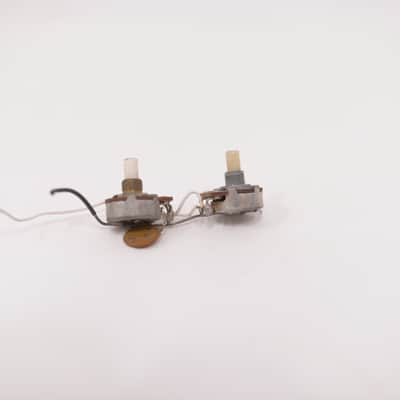 1981 Vintage Fender Precision Bass Potentiometer Pots Set Harness 1980's image 4