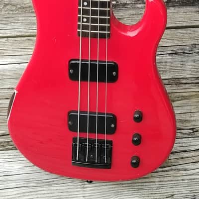 Vintage 1987 Gibson Bass IV Ferrari Red "ThunderBird In a Tuxedo" 100% Original Bass Guitar w OHSC image 1