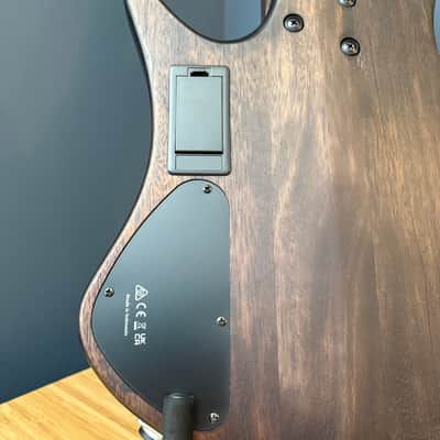 Ibanez EHB1505MS Bass Guitar, 5 String, Mahogany Body, Panga Panga Neck & Fingerboard - Black Ice Flat image 11