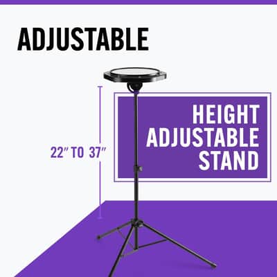 OnStage DFP550 Practice Pad with Stand and Bag image 4