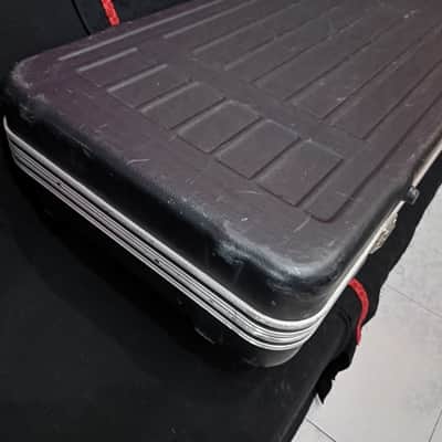 110X27X17 CM ABS HARDSHELL HARD CASE FLIGHTCASE PLASTIC BLACK KEYBOARD SYNTH GUITAR image 11
