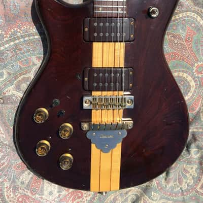Ibanez Musician MC300 Lefty 1980's - Walnut image 2
