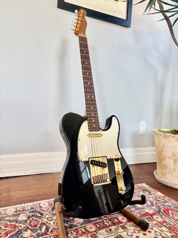 Fender Fender Custom Shop NAMM Limited Edition Super Custom Deluxe NOS Telecaster – Black Sparkle 2018 image 1