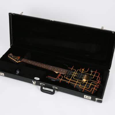Charvel USA Custom San Dimas Schematic Graphic Unique Design Electric Guitar image 23