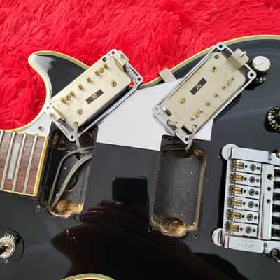 Greco JS-98K 1984 John Sykes Black Les Paul Custom EGC - Original DRY 1982 Pickups - Original Kahler 2220 Tremolo - Mint Collection - Made in Japan MIJ image 21