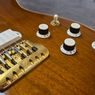 1983 Fender Telecaster Walnut Elite Gold RARE Flagship Top Model American Vintage 80s USA Electric Guitar Walnut Neck Original Hang Tag Manual image 13