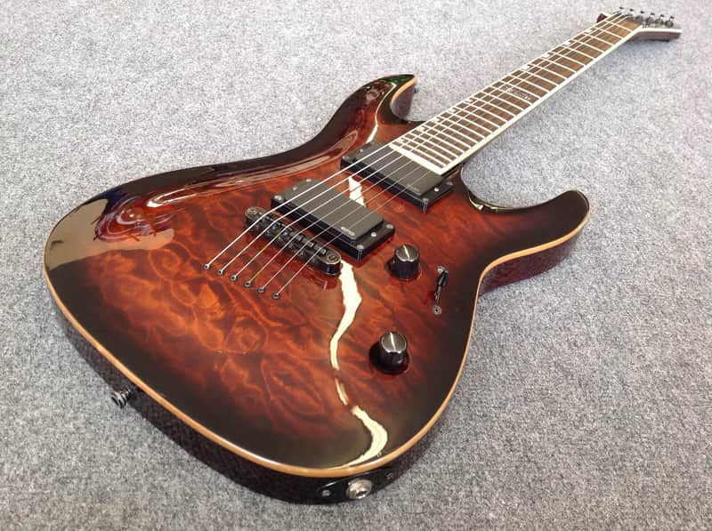 ESP LTD MH 250NT Dark Brown Sunburst *EMG Pickups* image 1