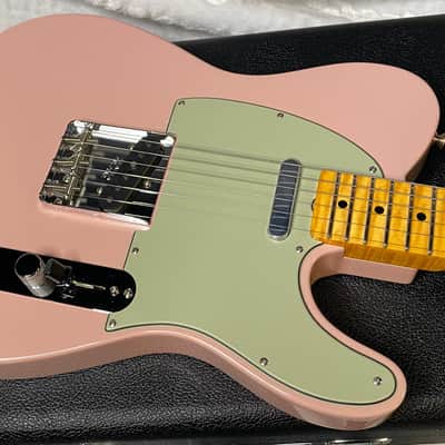 NEW! Fender Custom Shop Flamethrower Telecaster Custom - NOS - Modern Specs - Texas Special Pick-Ups - AAAA Flamed Neck - Shell Pink - Authorized Dealer - 7.5lbs - G07105 image 1