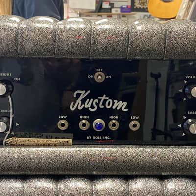 1970s Kustom K200-A1 Amp and Cabinet/Works great for bass or guitar! image 5