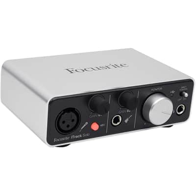Focusrite iTrack Solo (Lightning) - USB Audio Interface for iPad, Mac, PC image 3