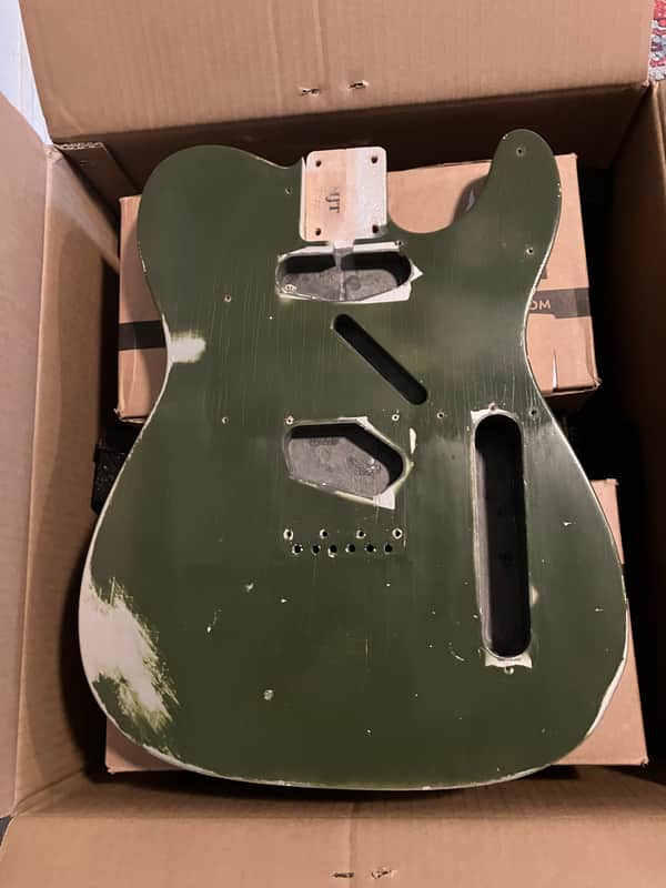 MJT Telecaster VTT Nitro Alder Body image 1