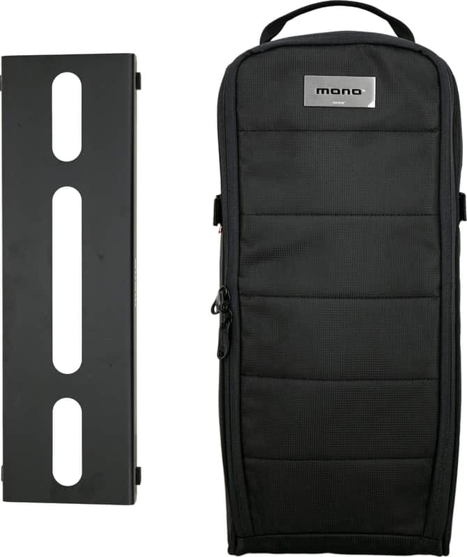 MONO LITE+ Pedalboard, 18" x 5.7" w/ TICK+ 2.0 Accessory Case 2.0, Black image 1