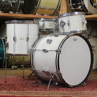 1960's Camco Tuxedo in 3D Moire 14x20 14x14 8x12 5x14 image 1