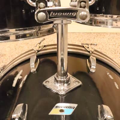 Ludwig Hollywood 4pc Drum Kit Set 3Ply Vintage 1970's  12/13/18/22" Mod Orange image 9